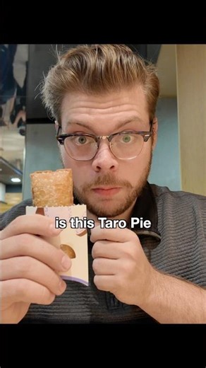 Taro dessert at McDonalds in China? 🇨🇳 #mcdonalds #food #travel #china