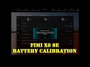 Fimi X8 SE Battery Calibration