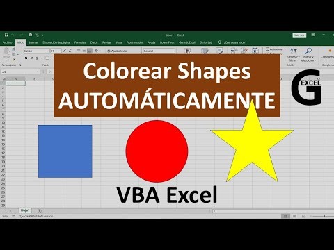Automatically color shapes in Excel based on a cell value using VBA