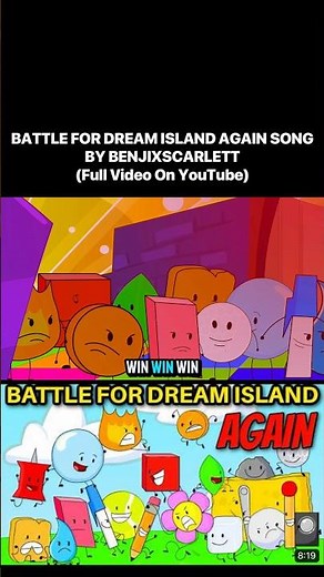 Battle For Dream Island Again Song (BFDI)