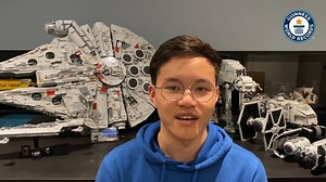 Battre le record de construction Lego avec le Faucon Millenium