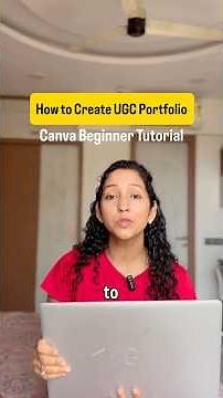 How to Create a UGC Portfolio That Gets You Brand Deals | Beginner Tutorial