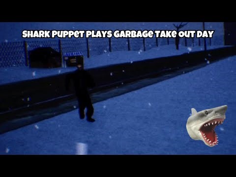 SB Movie: Shark Puppet plays Garbage Take Out Day!