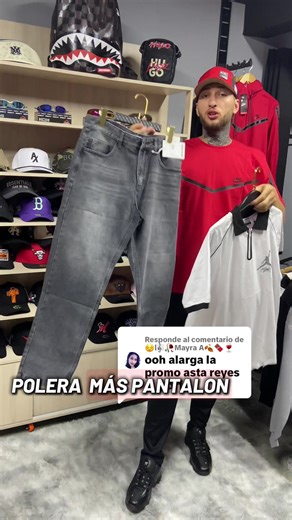 Respuesta a @😌🎼🥀Mayra A🍂🍫🍷 Promo para reyes magos Polera gorra pantalon Por 400 bs @EL 217 @Flores Elizabeth 🤍