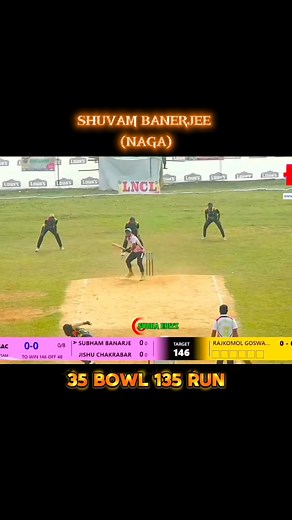 Shuvam Banerjee(Naga) Danger Batting 🔥🏏 35 Bowl 135 Run😱🫡💥🔥🏏 Lalbazar Namopara Champions League 2k25 🏆⚡ #cricket | Subha Editz