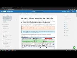 Emissão de NF-e de Venda para o Exterior