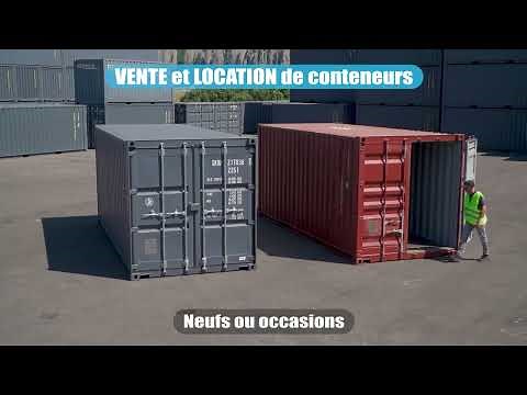 Location et Vente de Conteneurs 1er voyage ou occasions - RESOTAINER