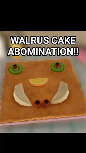 Creating a wacky walrus cake in candy shop simulator! 🦭🍰