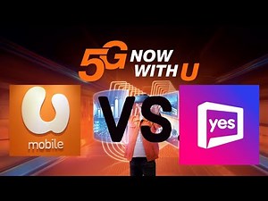[4K] U MOBILE VS YES 5G INTERNET SPEED TEST 27052023