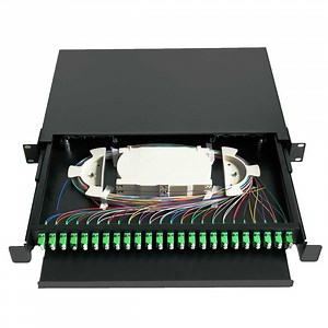 [Hot Item] 24 Port Rack Mounted Drawer Style Fiber Optic Patch Panel