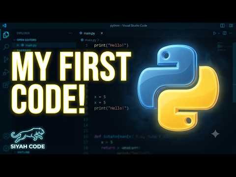 Learn Python in 10 Minutes! (Episode 1 - Zero to Hero)