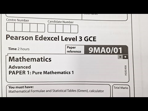 Paper 1 A-Level Maths Exam 2022 Review 🔴