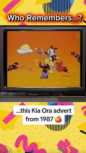 Kia Ora Advert from 1987 🍊 | Goofy & Lamby Clips