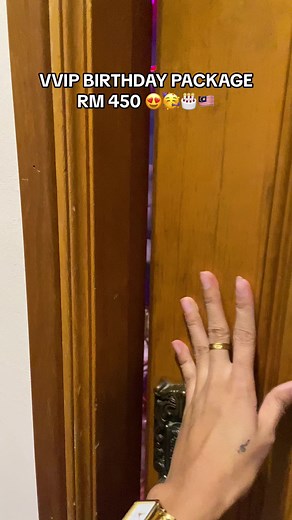 VIP Birthday Package for 8-15 People with 3 Hours Karaoke