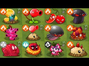 ALL BOOM PLANTS POWER-UP! vs PVZ 2 ALL FINAL BOSSES - PvZ 2 Mod Final Boss