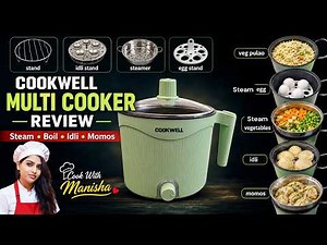 Cookwell Multi Electric Kettle Demo & Review | best electric kettle for cooking | kettle for hostel