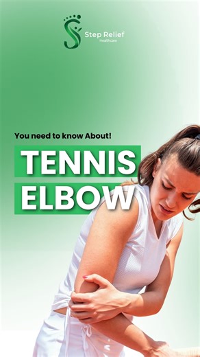 Step Relief Healthcare | Tennis elbow isn’t just painful, it can also affect your strength and daily activities. Our osteopathic approach targets muscle tightness... | Instagram