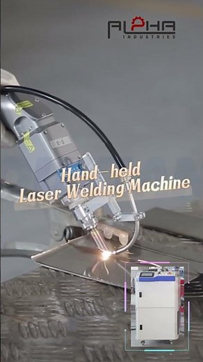 Hand-held Laser Welding Machine | Fast, Clean & Easy Metal Welding by ALPHA