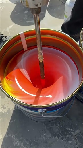 Satisfying Cool Steel Gray Paint Mix ⚙️ Modern and Mesmerizing