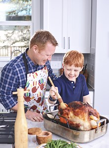 Adorable, Adjustable DIY Apron for Dad