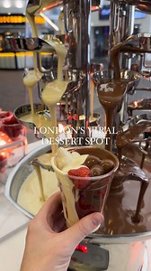 This has to be one of the best dessert spots in London 🍰🍫 🍓 @hautedolcio2 We tried Haute Dolci at the O2 Arena and fell in love with its decadent desserts, fun and vibrant atmosphere (perfect place to go with family and friends) and attentive and kind staff. 🥰 Starting with the chocolate, there is an impressive white and dark chocolate fountain perfect to dip your strawberries in, a chocolate fondue with lots of different condiments, a chocolate and ice cream french toast and a Belgian hot c