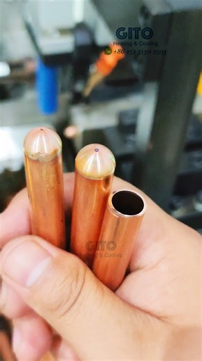 Copper Tube Closing Machine for Heat Exchanger Header Pipe