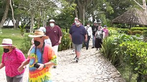 15K views · 127 reactions | Pt 2: NICH Says They're Working On Lamanai Renovations And the owner of AyinHa, Larry Flowers, also told us that he offered his assistance in getting the rails and the docks repaired, but that NICH declined his help. We asked Young about this and she explained that they have tried to get in contact with Flowers but to no avail. She also said that Flowers would have to come with a comprehensive plan, vetted by archeologists and engineers. | 7 News Belize | Facebook