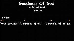 Goodness of God Chords || Bethel Music || Lyrics And Chords || Female Key - ChordU