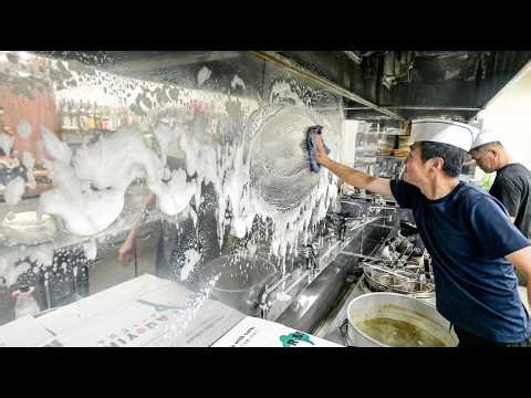 How This Chinese Chef in Japan Keeps His Kitchen Spotless