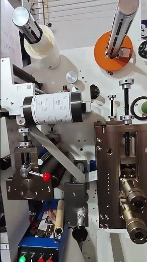 Multi-layer folding label printing - letterpress printing machine #machine #factory