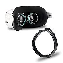 OD&OS Glasses Lenses Insert for Oculus Quest 2 Headset, Professional OD&OS Glasses Lenses for Quest 2, Frame Plus Lens Combination (SPH:-2.75(ONLY One Left Lenses))
