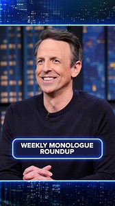 This week's monologue moments! | Late Night with Seth Meyers