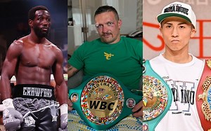 Eddie Hearn believes Oleksandr Usyk has overtaken Terence Crawford and Naoya Inoue as the new No.1 pound-for-pound boxer in the world
