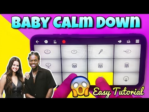 BABY CALM DOWN ( Full Song Tutorial ) EASY Instrumental Ringtone - Walkband