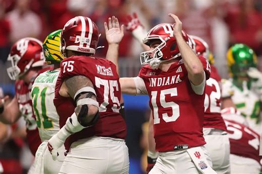 Biggest CFP wins: Indiana football stomps Oregon in Peach Bowl