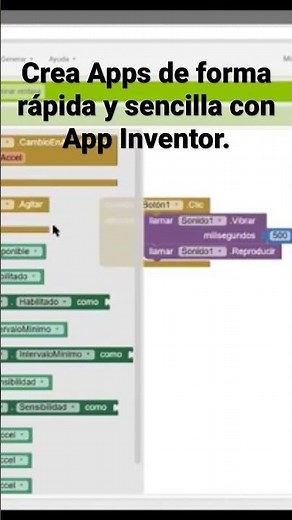 Desarrolla tu propia App con App Inventor de forma rápida y sencilla. #appinventor2