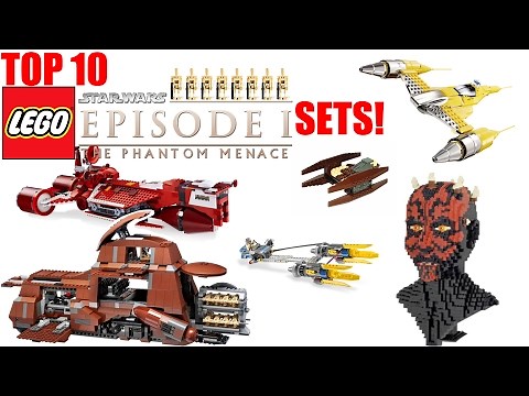 Top 10 LEGO Star Wars Episode 1 Sets! (The Phantom Menace)