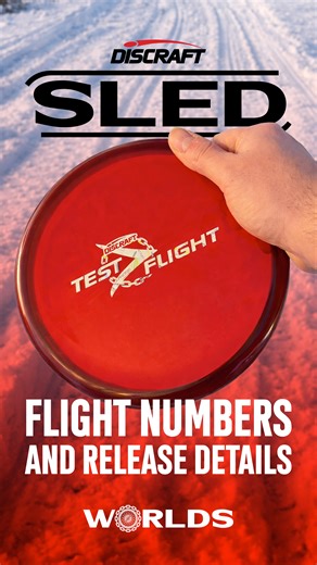 Ledgestone Disc Golf on Instagram: "Built for Worlds. Built with purpose. 🛷⬇️ We’re proud to share that the Ledgestone & Worlds event team worked closely with Discraft to bring the Sled to life — the official mold of the 2026 PDGA World Championships. With Worlds returning to Discraft’s backyard, this disc was designed to forever mark that moment in history. 🔥 Flight numbers officially revealed: 3 | 2 | -1 | 2 🗓 First Runs drop 2/27 You can grab one in person at the Supreme Flight Open, or ve