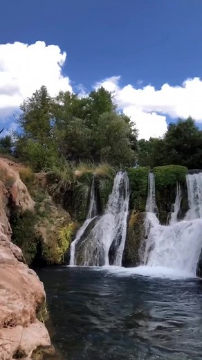 Follow us for more 🏜✨ #azcheck #az #azgang #adventure #scenery #explore #hiking #waterfall #swim #socialdistancing #relax #view #fyp #foryoupage