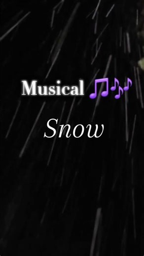 Musical Snow - Night Magic ✨