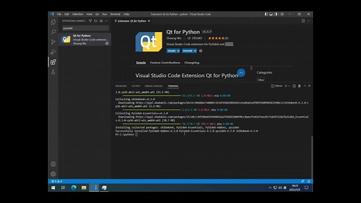 VSCode+PySide开发环境搭建