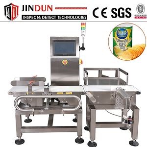 [Hot Item] High Accuracy Weighing Scales Check Weigher Machine with Rejector