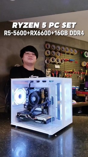 AMD Ryzen 5 5600 with RX6600 Complete Set | EasyPC TouchPoint