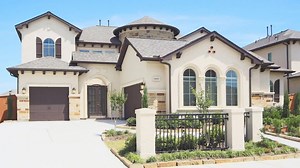 30K views · 172 reactions | 4,197 Sq. Ft. Stucco Home With Gorgeous Front Courtyard & 22-Foot Two-Story Entry Ready Now in Aliana's Valencia by #PerryHomes! https://www.perryhomes.com/Texas/New-Homes-Houston/Aliana/Aliana---Valencia-by-Perry-Homes/Inventory-Home/592037/592/410 | Perry Homes | Facebook