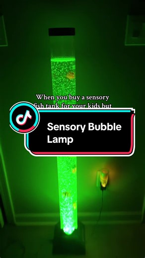 Sensory fish tank will change the whole aesthetic of the room! #sensory #fishtank #bubblelamp #tiktokshopcreatorpicks #tiktokshopholidayhaul