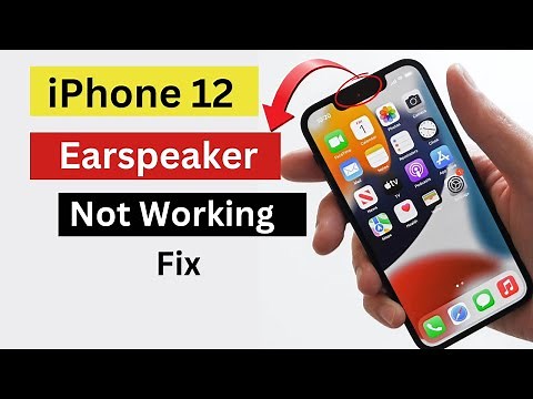 iPhone 12 Ear speaker not working! No sound on speaker while on call Fix.