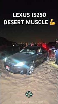 This LEXUS IS250 is just a crazy car 🤣🤣 #lexusis250 #offroadrecovery #carstuckinsand