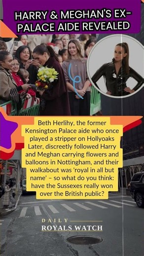 Harry & Meghan's Ex-Palace Aide Revealed 👀