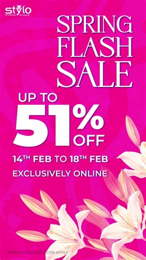 Stylo | Spring Flash Sale
