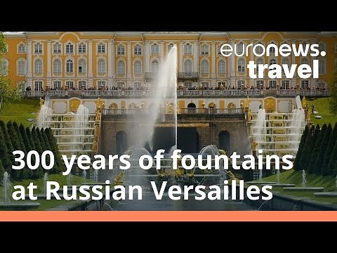 Peterhof Palace celebrates 300 years of its spectacular fountains